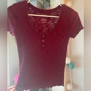 Arizona red woman’s short sleeve